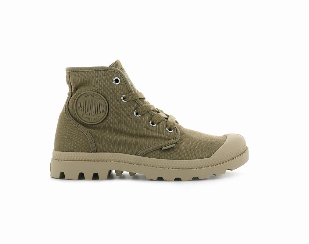 Palladium Pampa Hi Ženske Čizme Maslinasto Zelene ||UV3082496||